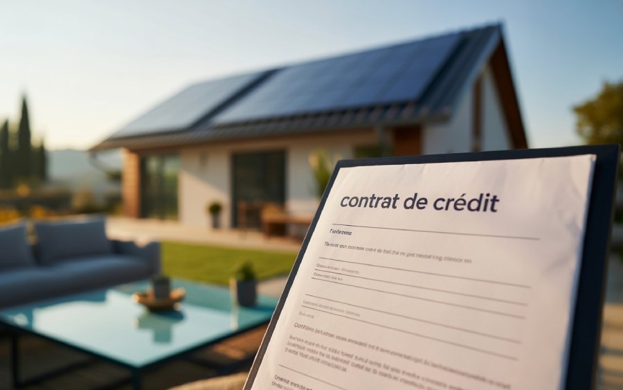 contrat credit photovoltaique